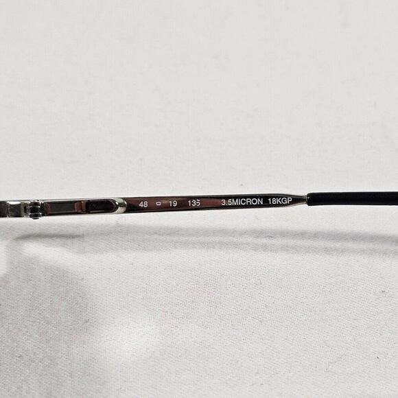 Vingage P. Valentini 18 Karat Gold Plated Sunglasses PV-2141 48-19-135 - Picture 8 of 15